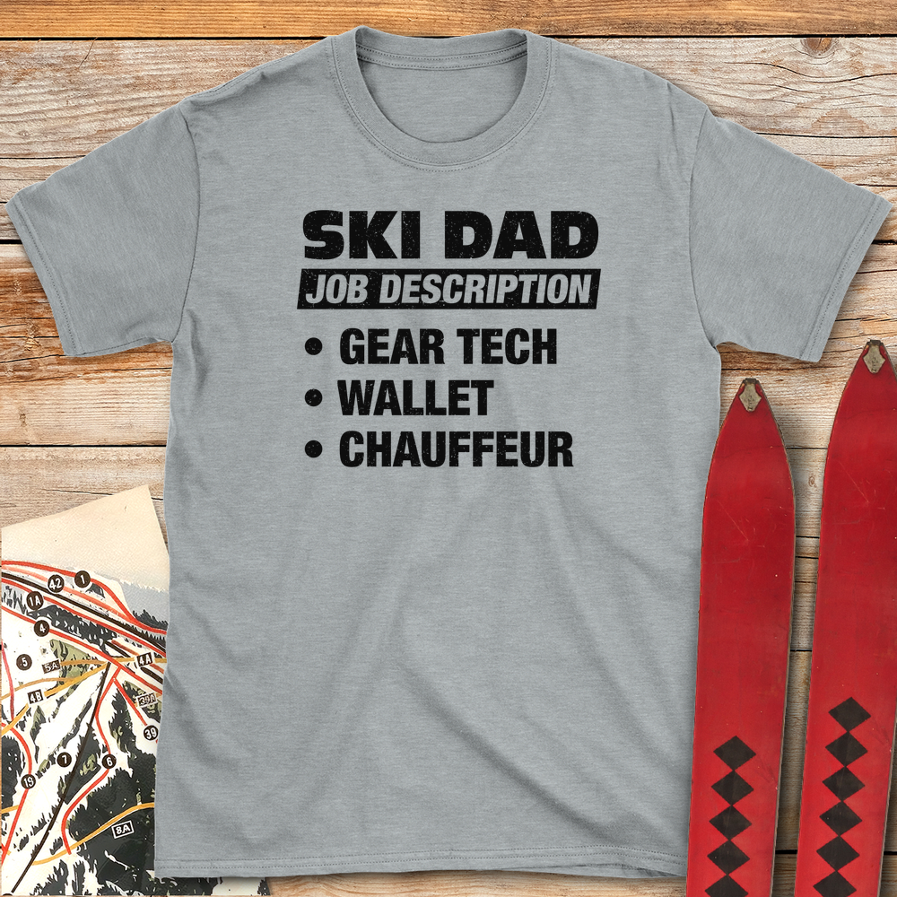 560 Ski Dad Job White - Sport Grey
