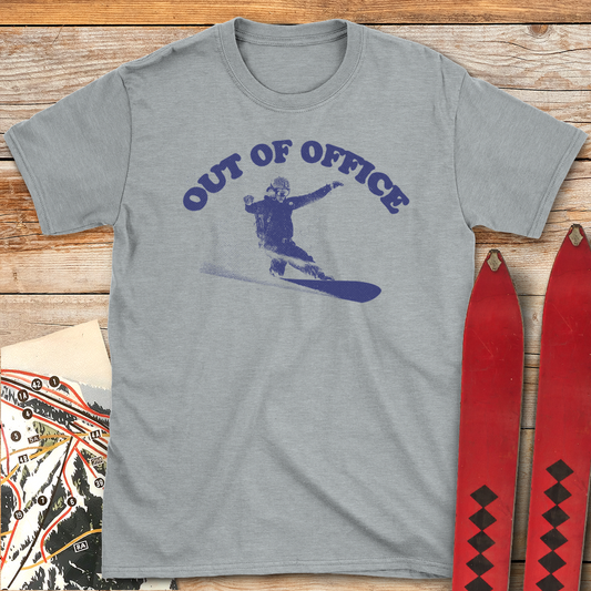 589 Out Of Office Snowboard White - Sport Grey
