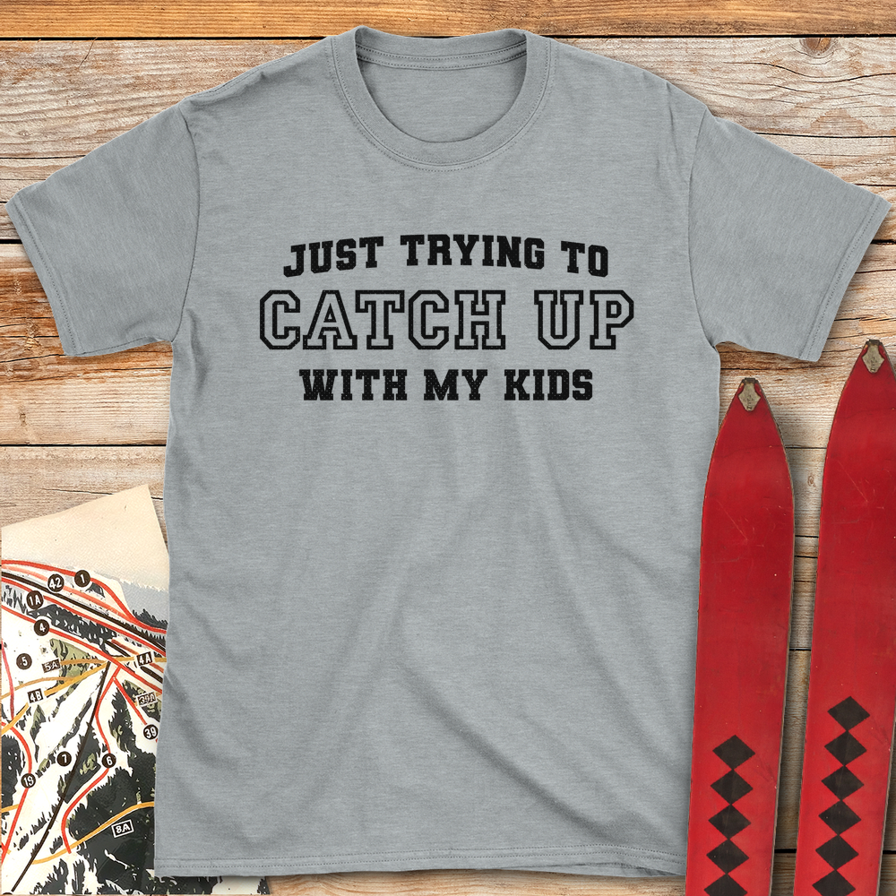 655 Catch My Kids White - Sport Grey