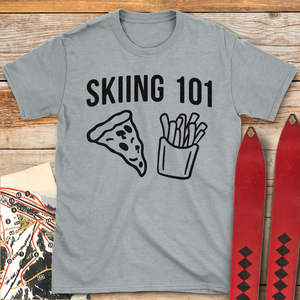 644 Skiing 101 White - Sport Grey