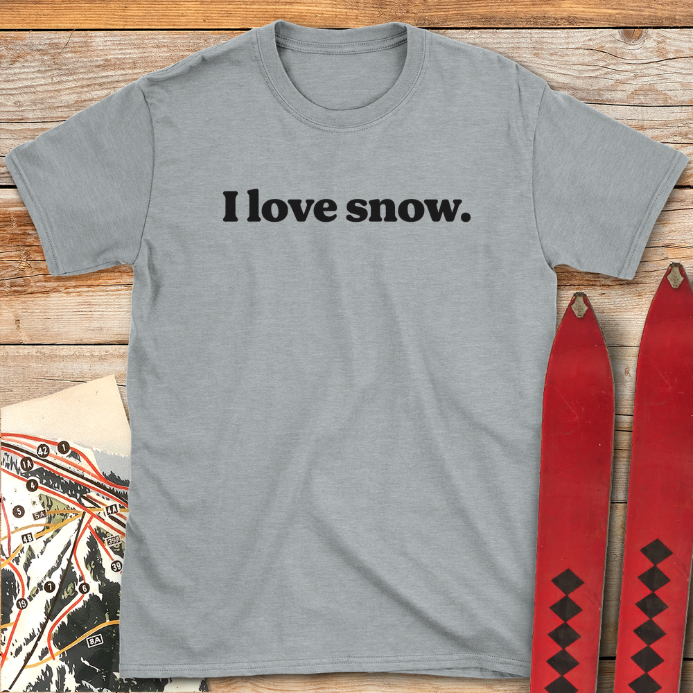 696 Love Snow White - Sport Grey