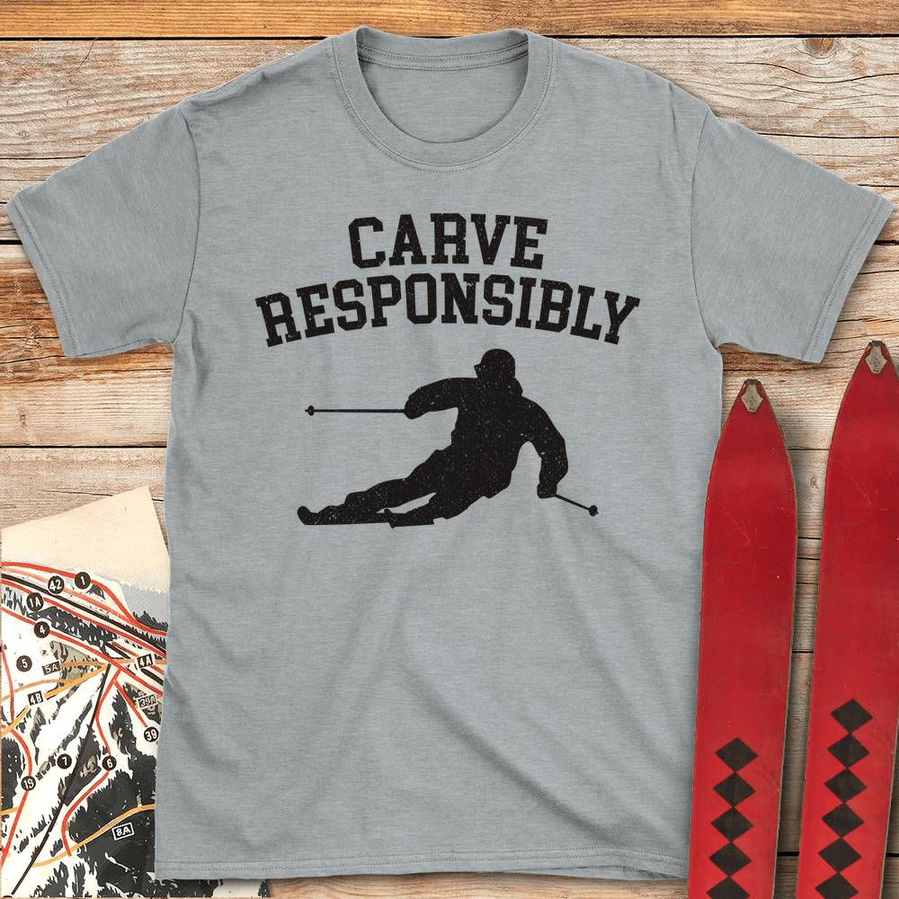765 Carve Responsibly White - Sport Grey