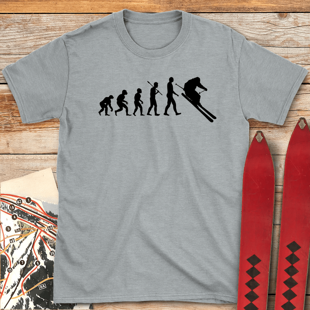 767 Evolution Of Skiers White - Sport Grey