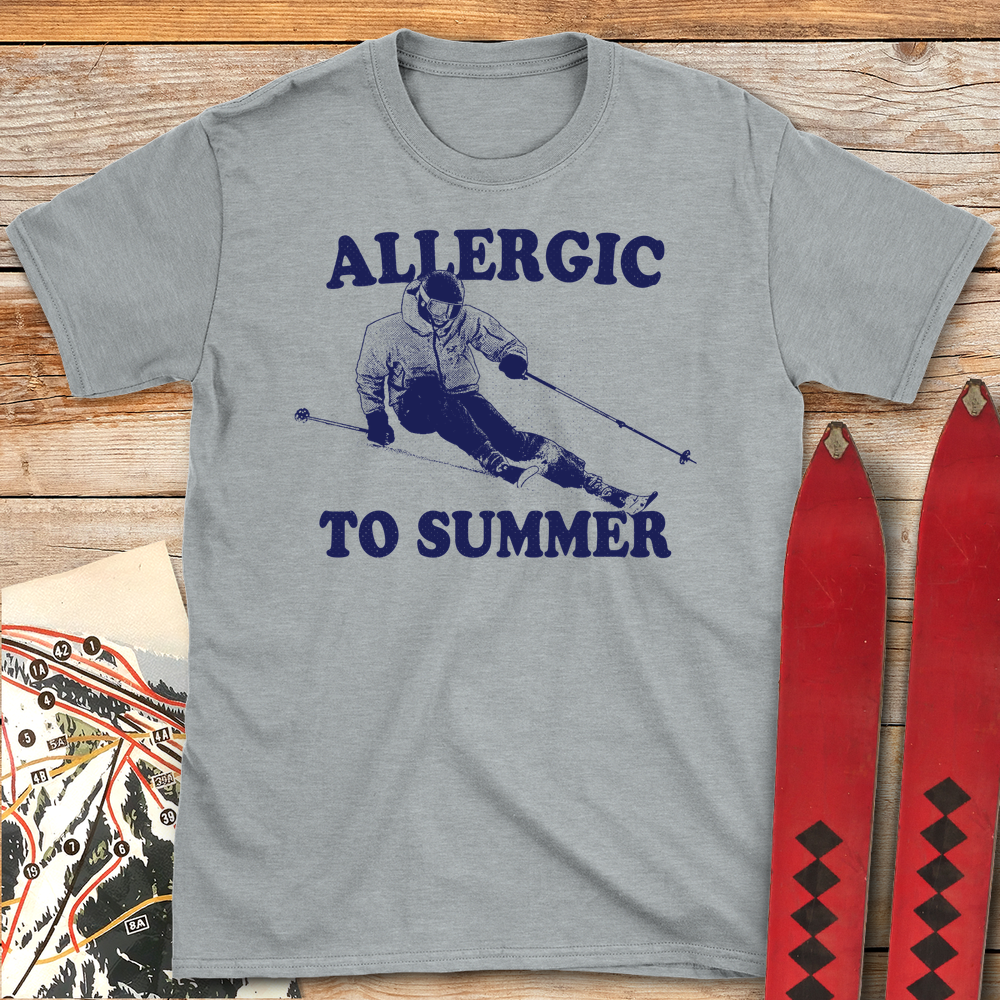 825 Allergic To Summer White - Sport Grey