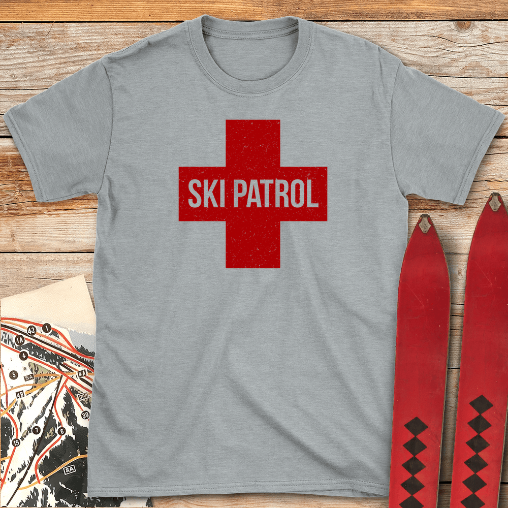 802 Ski Patrol Cross White - Sport Grey