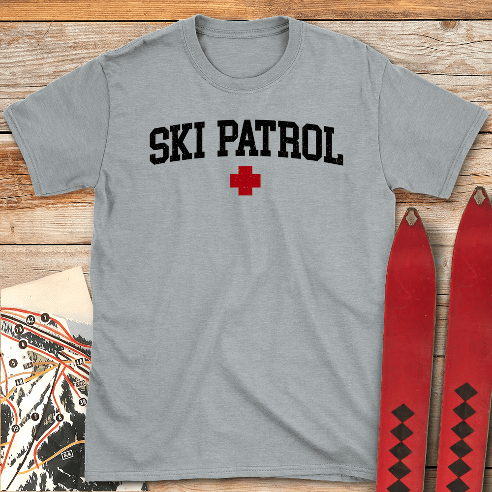802 Varsity Ski Patrol White - Sport Grey