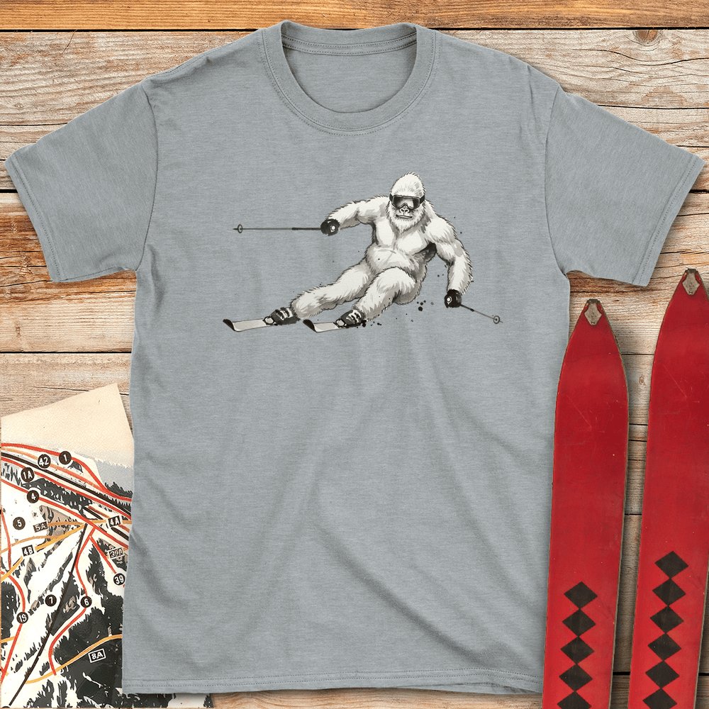 854 Big Hairy Carve White - Sport Grey