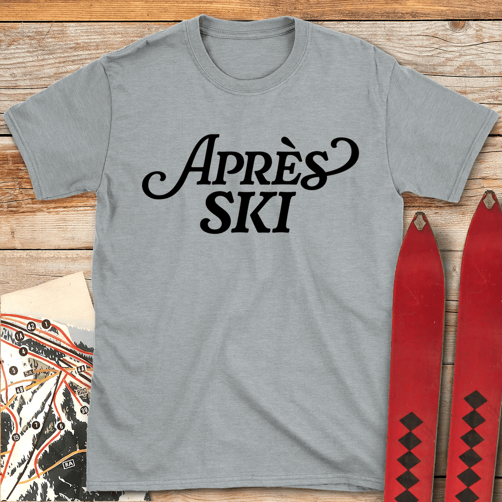 83 Apre S Ski Calligraphy White - Sport Grey