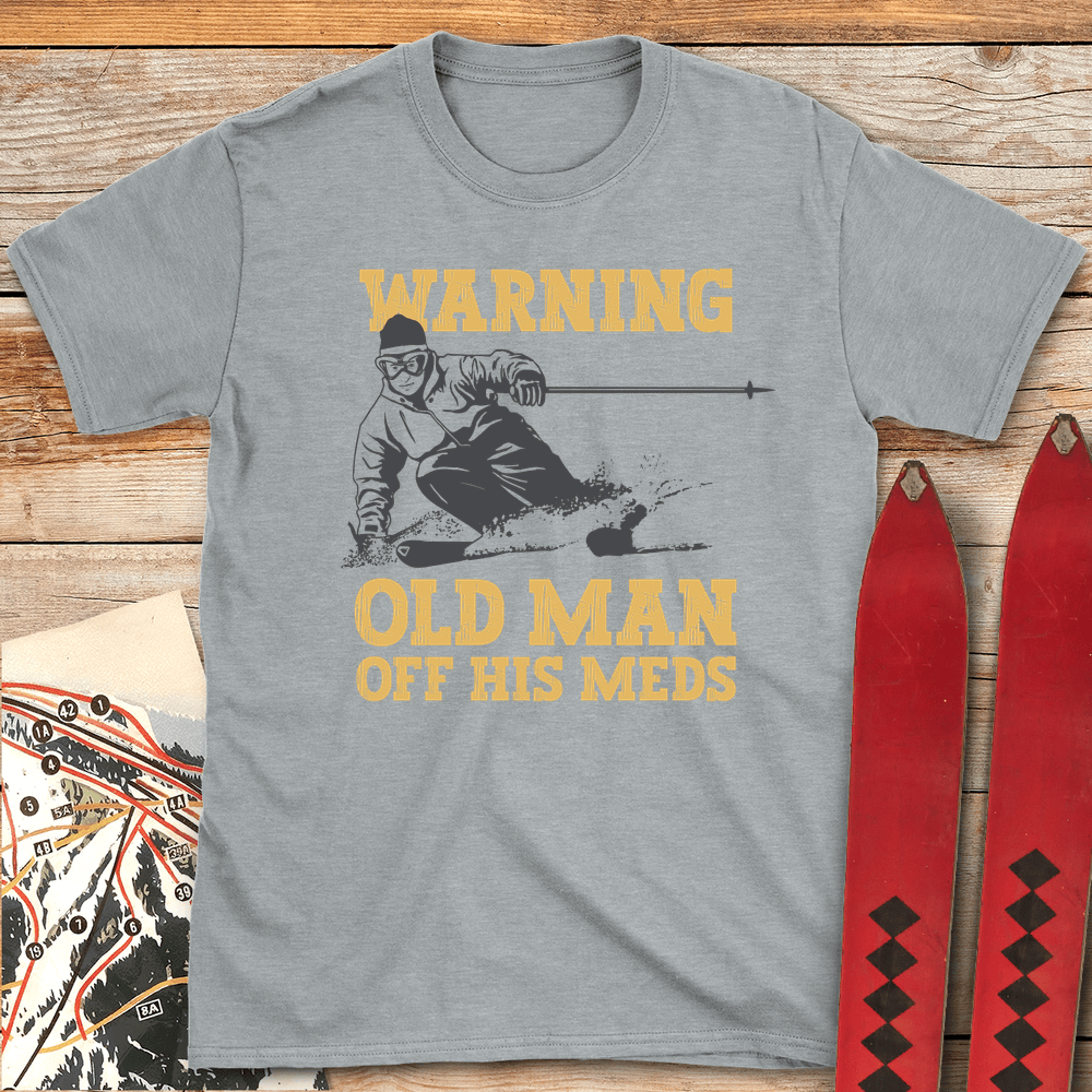 900 Old Man Off Meds - Sport Grey