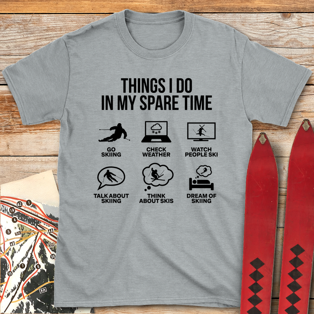 936 Spare Time Ski White - Sport Grey