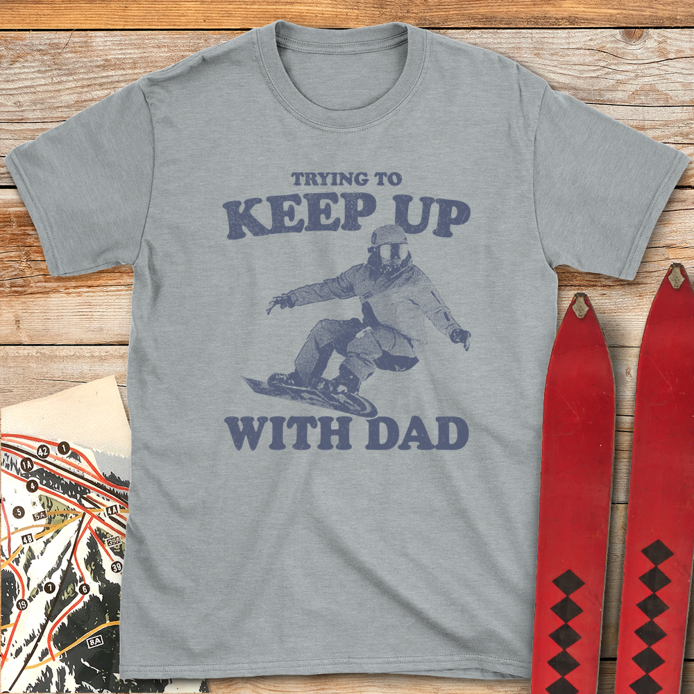 998 Keep Up Snowboard Dad White - Sport Grey