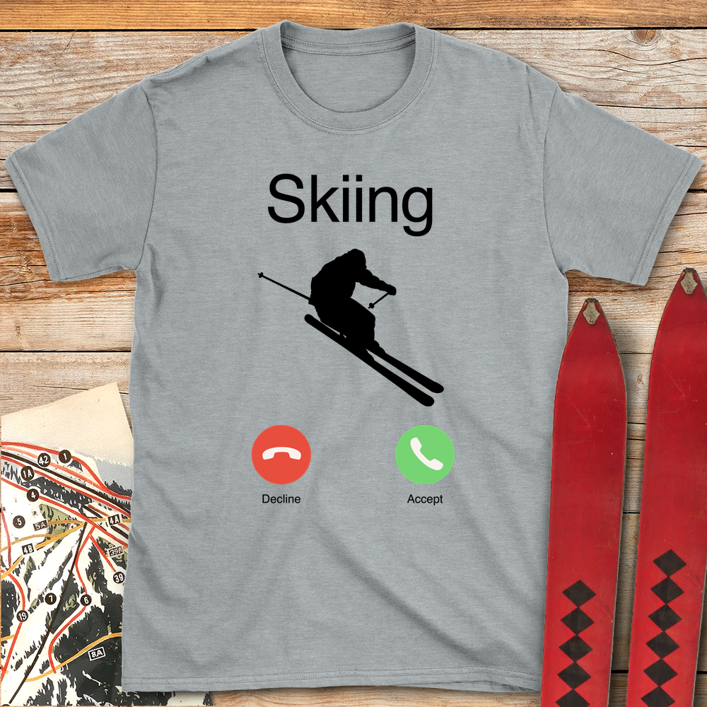 1028 Ski Call White - Sport Grey