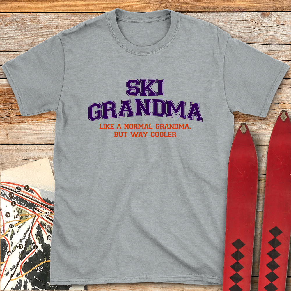903 Ski Grandma White - Sport Grey