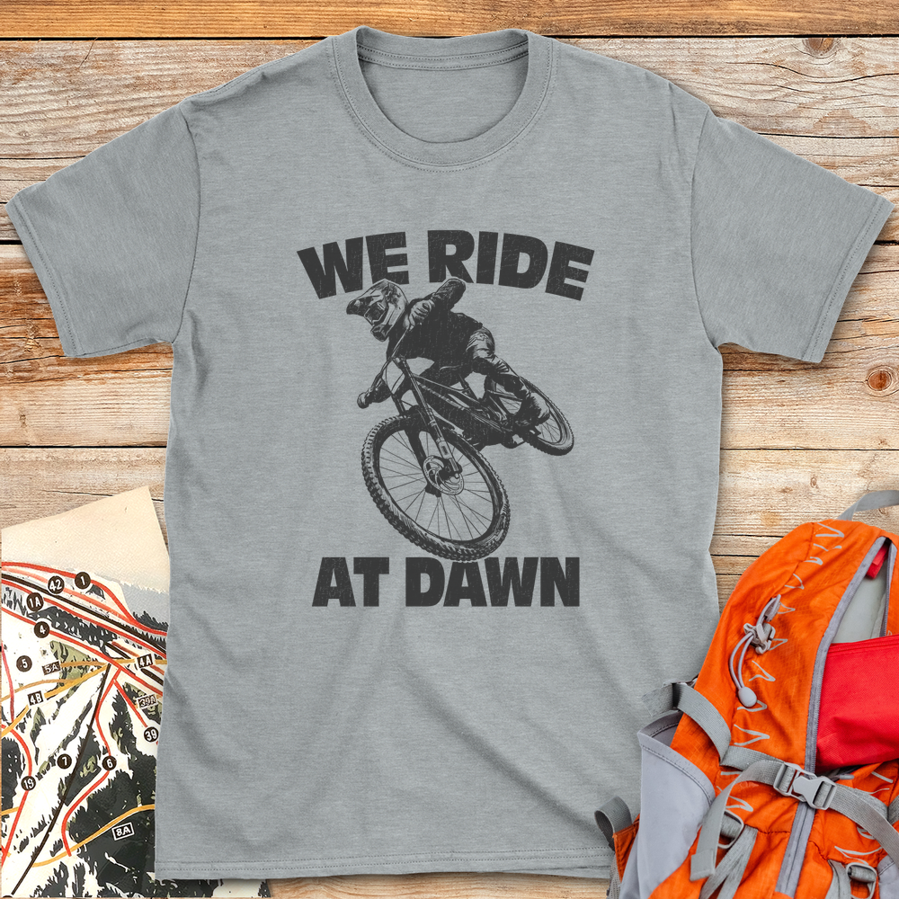 1186 We Ride At Dawn Bike White - Sport Grey
