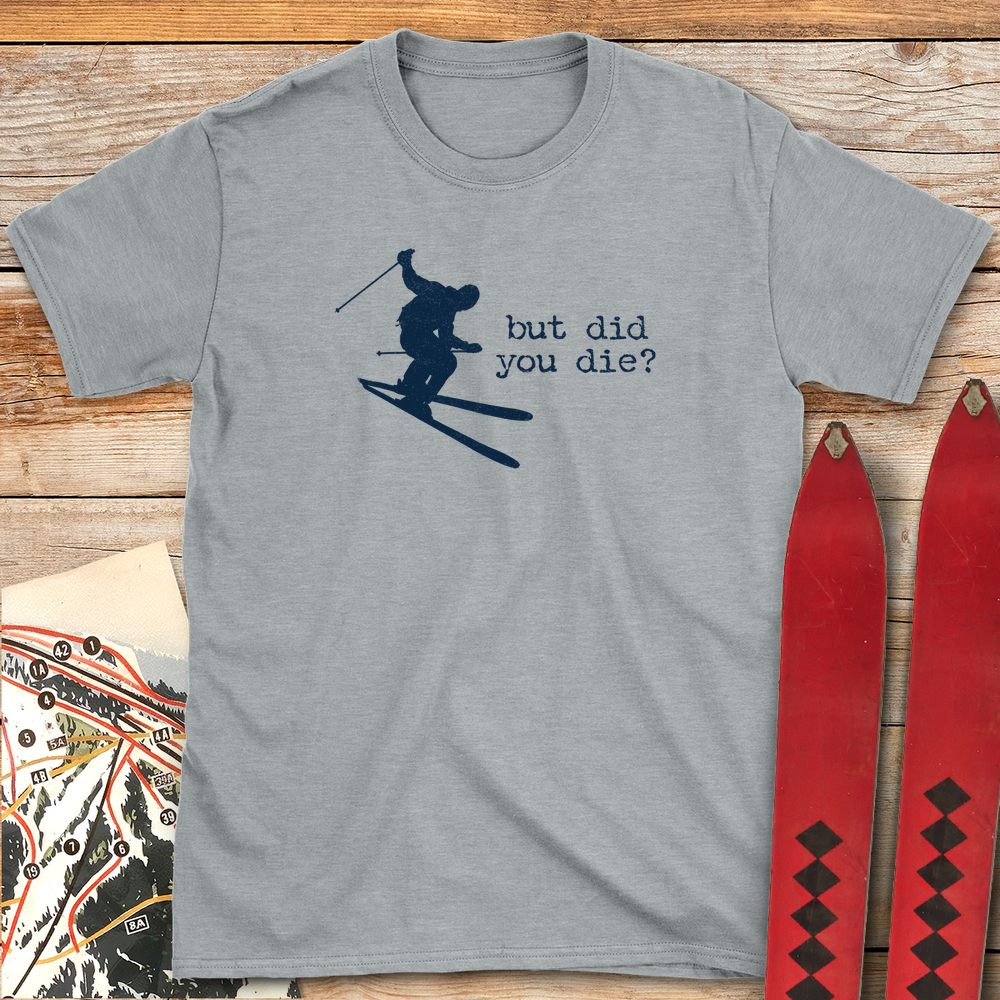 1203 Did You Die Ski White - Sport Grey