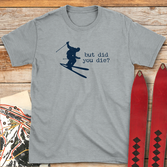 1203 Did You Die Ski White - Sport Grey