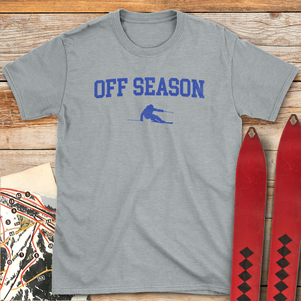 1271 Off Season Skier White - Sport Grey