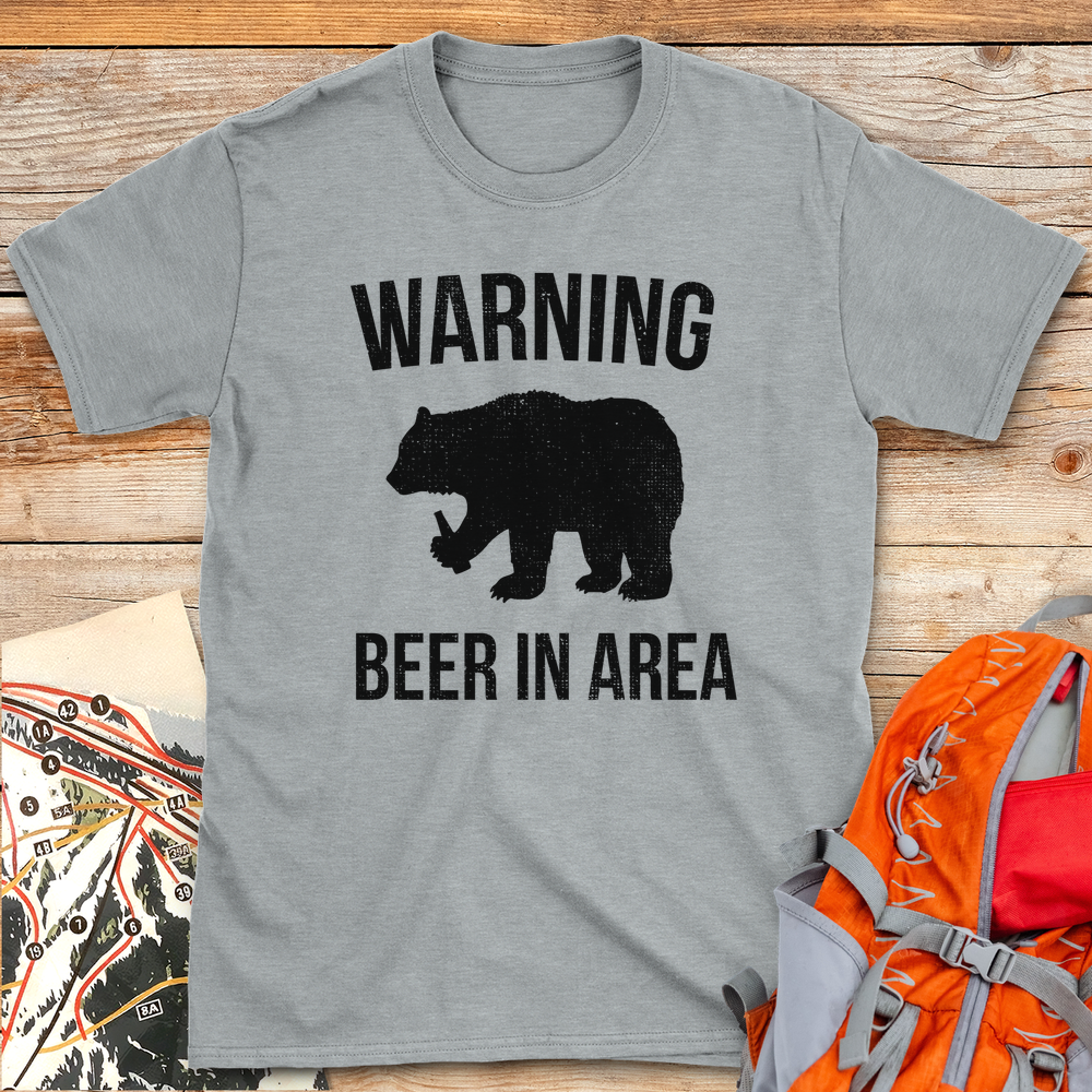 1313 Beer In Area White - Sport Grey