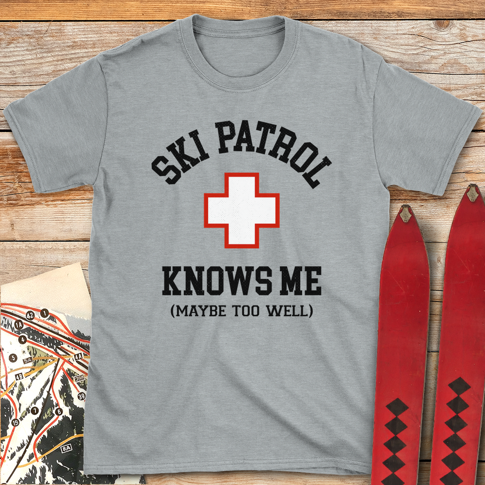 1342 Patrol Knows Me White - Sport Grey