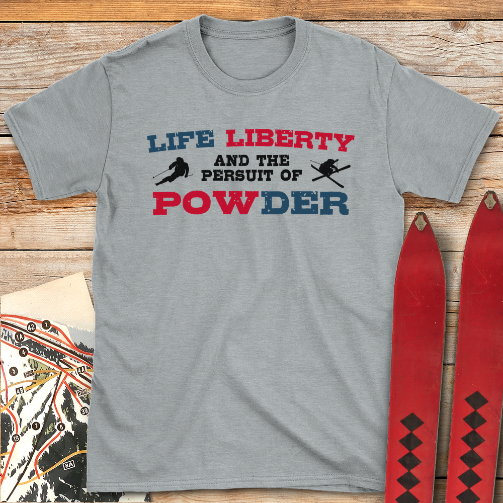 1387 Life Liberty Powder White - Sport Grey