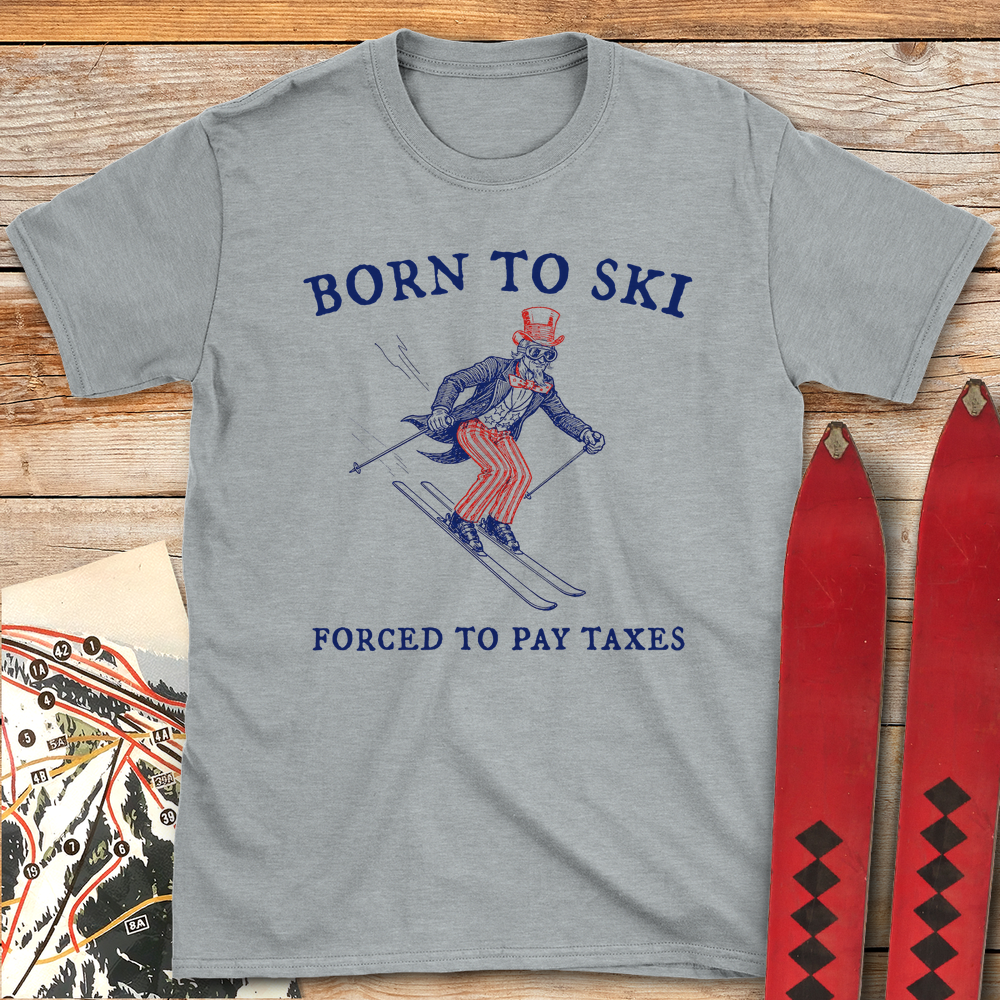 1386 Ski Tax White - Sport Grey