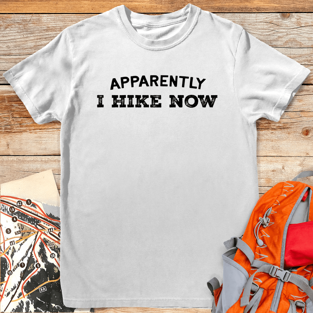 407 Apparently I Hike White - White