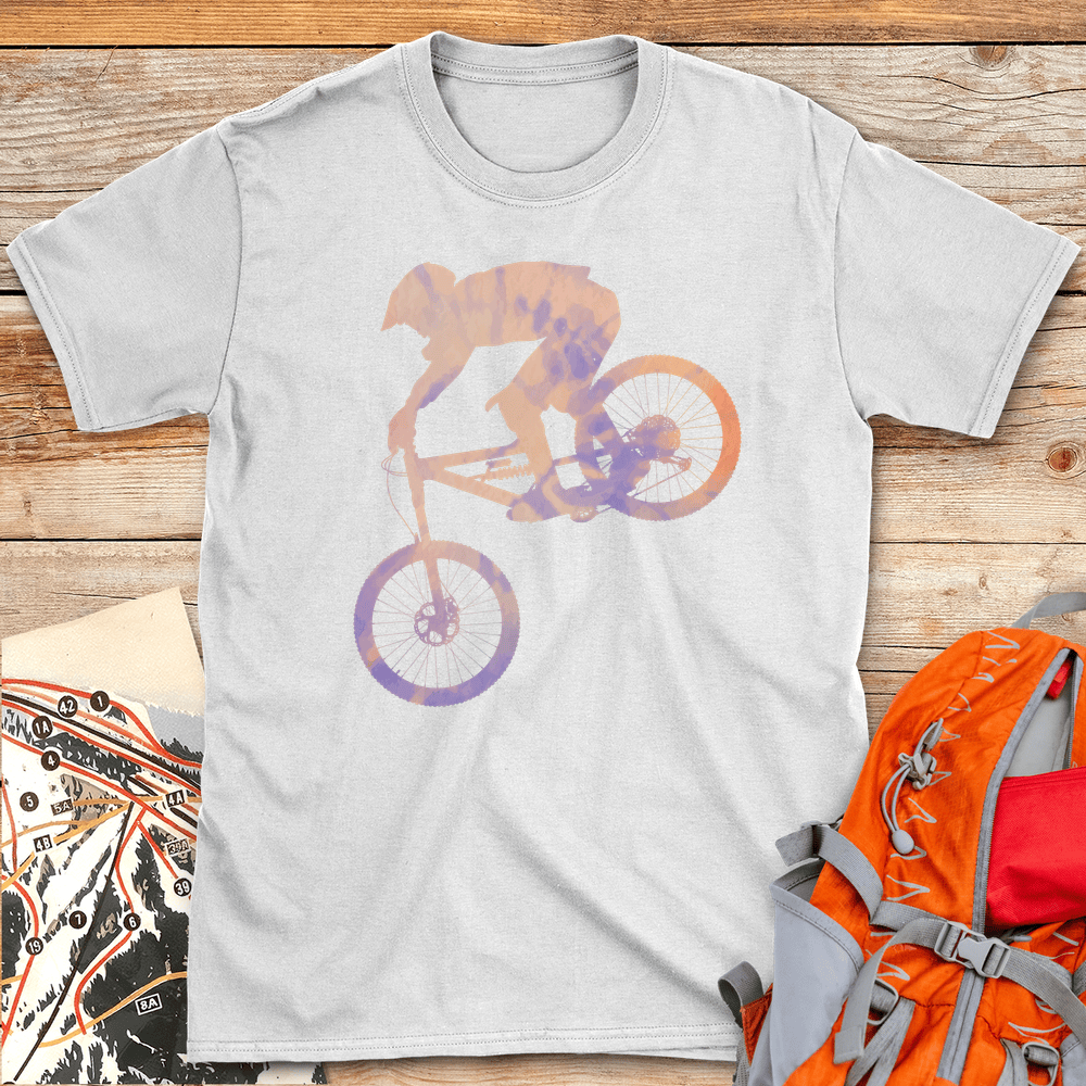 375 Tie Dye Bike Drop Color - White