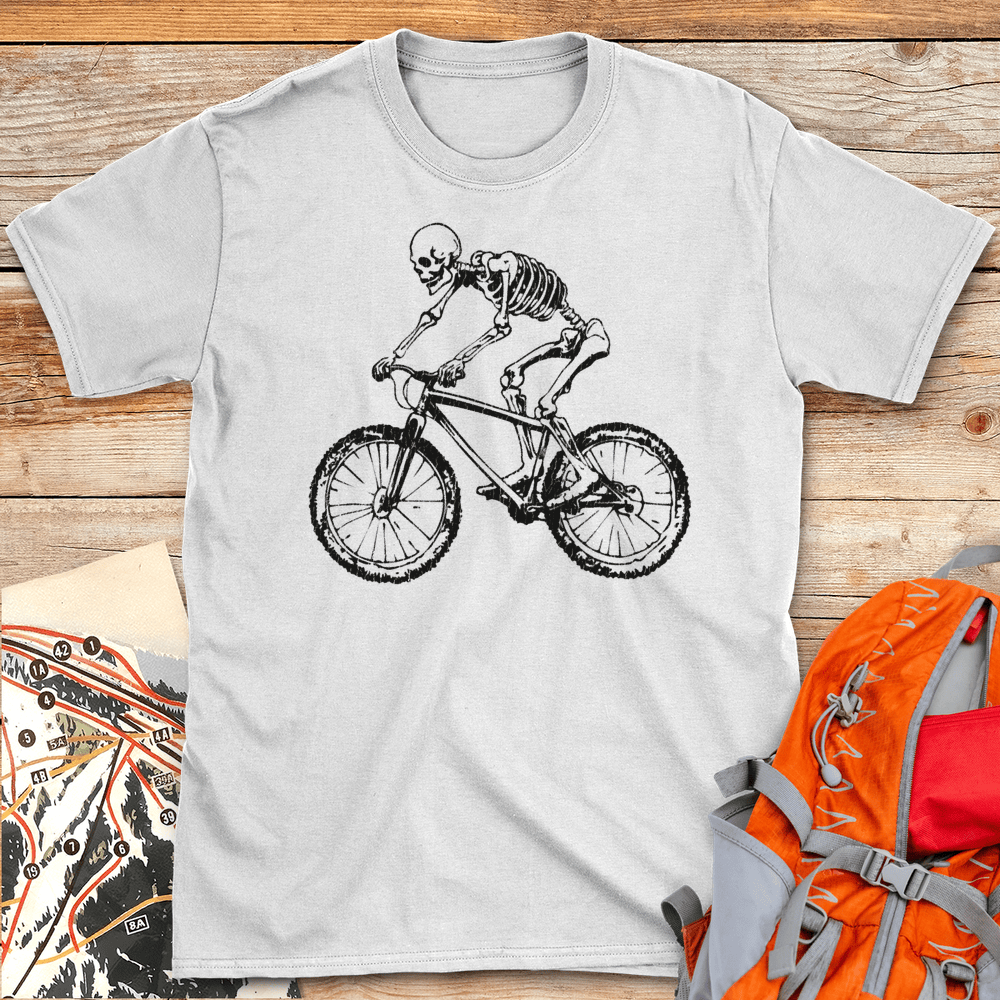 388 Skeleton Biker - White