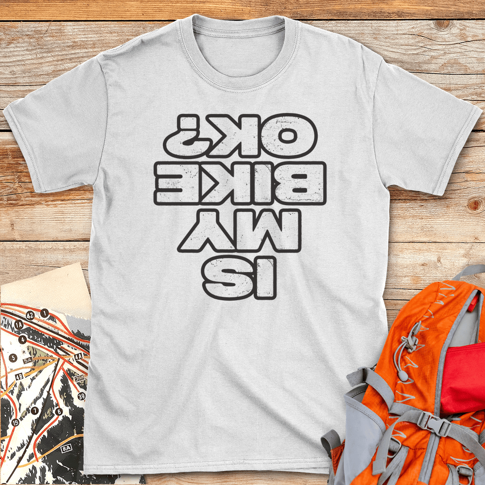389 Is My Bike Ok White - White