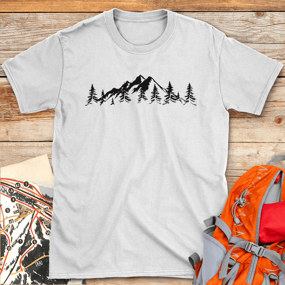 418 Mountain Horizon White - White