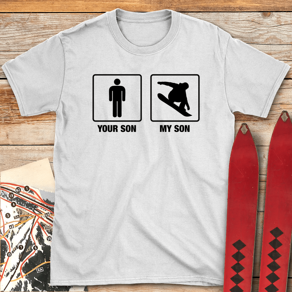 447 Snowboard Son White - White