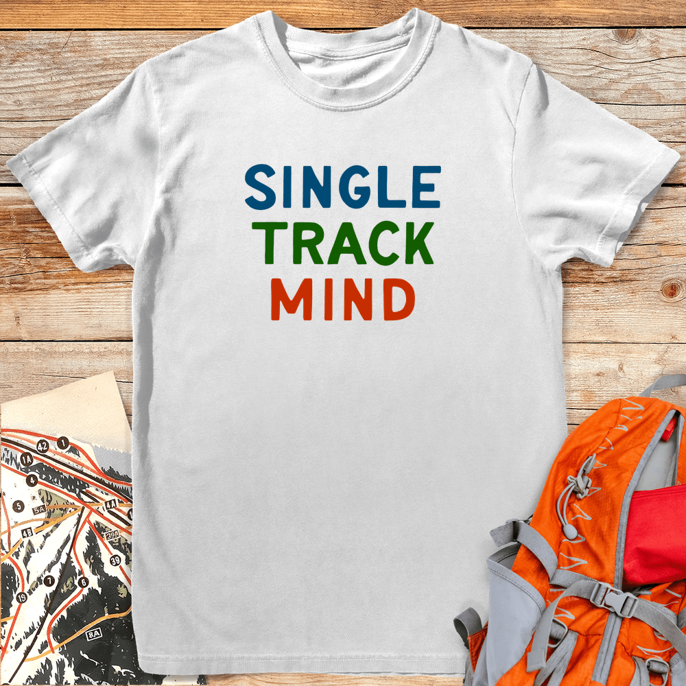 468 Single Track Mind - White