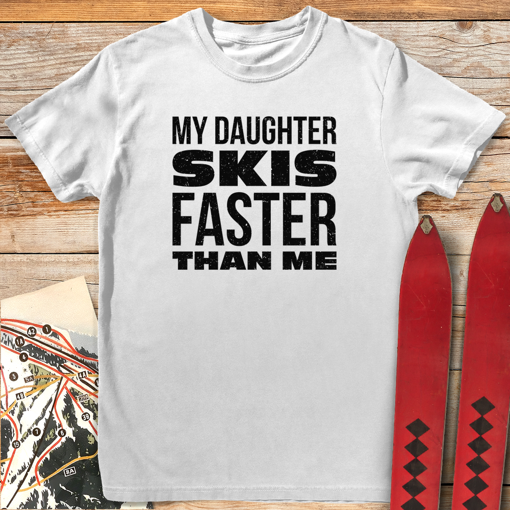 561 Daughter Skis Faster White - White