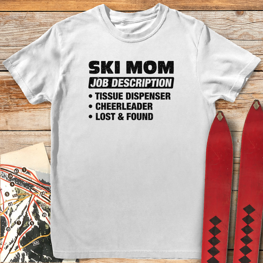 566 Ski Mom Job White - White
