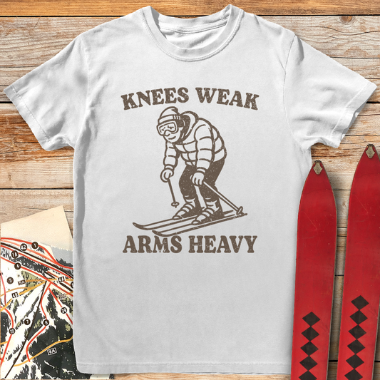 607 Knees Weak Arms Heavy Black - White