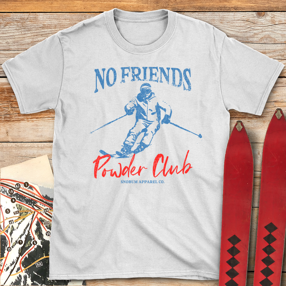 511 No Friends Powder Club - White
