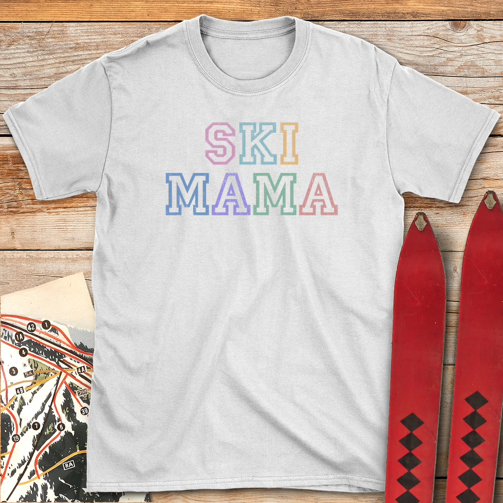 596 Ski Mama Color - White