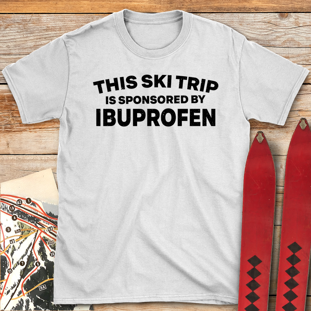 609 Sponsored By Ibuprofen White - White