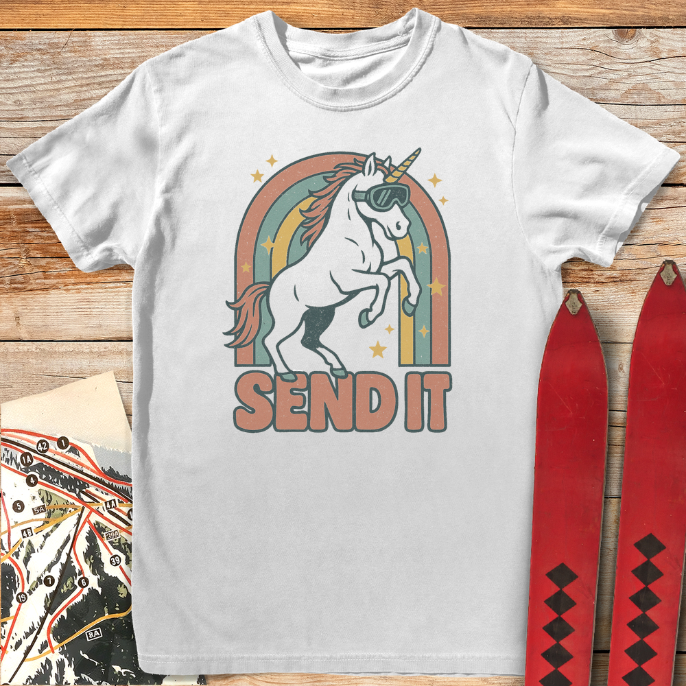 640 Send Pony - White
