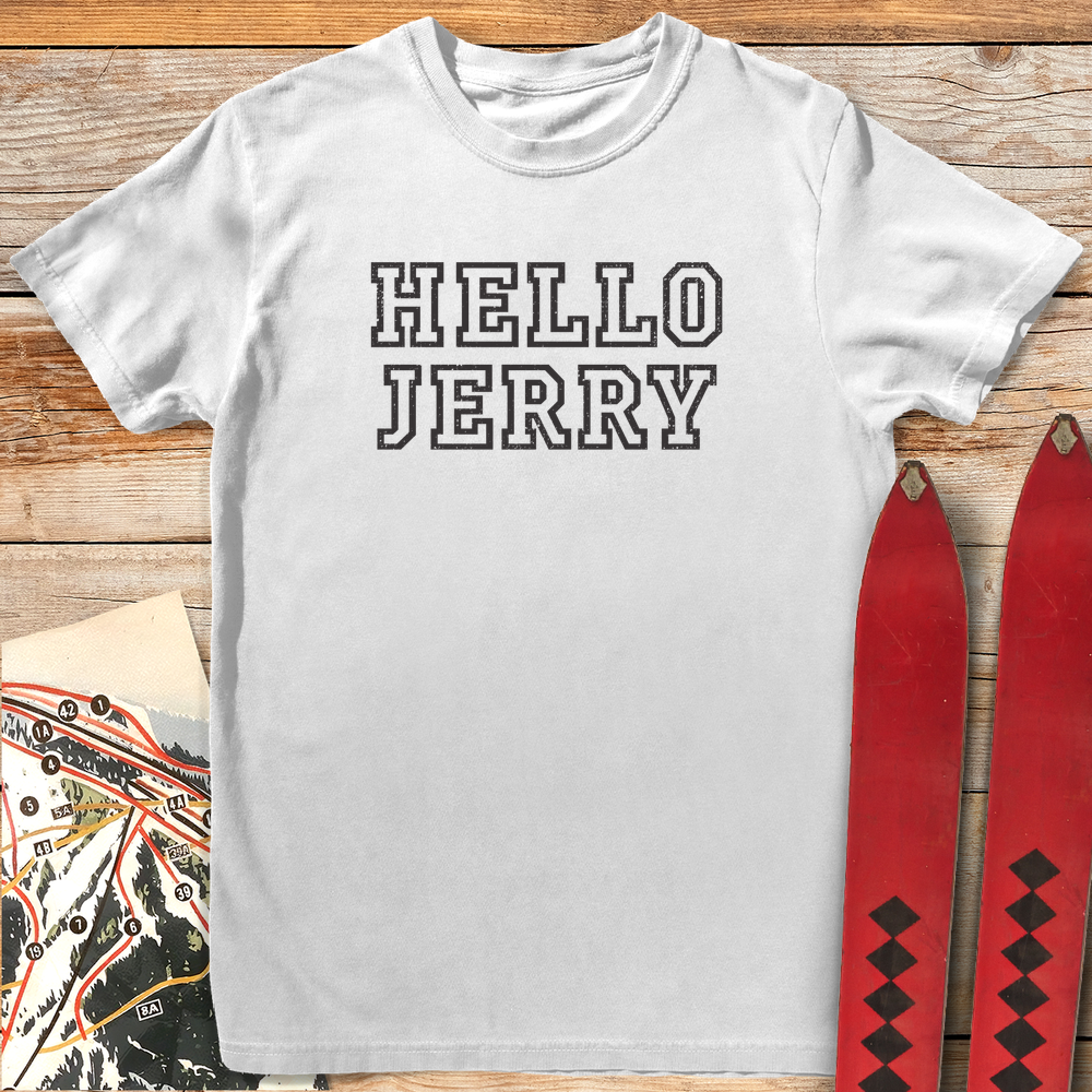 671 Hello Jerry White - White