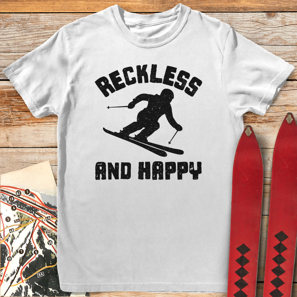 651 Reckless And Happy White - White