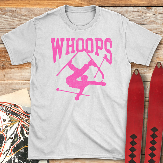 675 Whoops Hot Pink - White