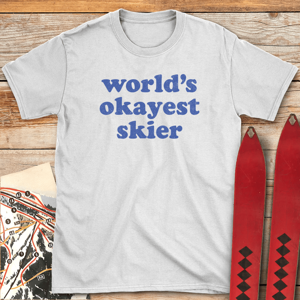 722 Okayest Skier White - White