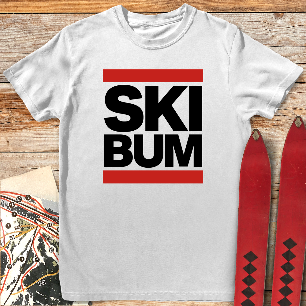 773 Run Ski Bum White - White