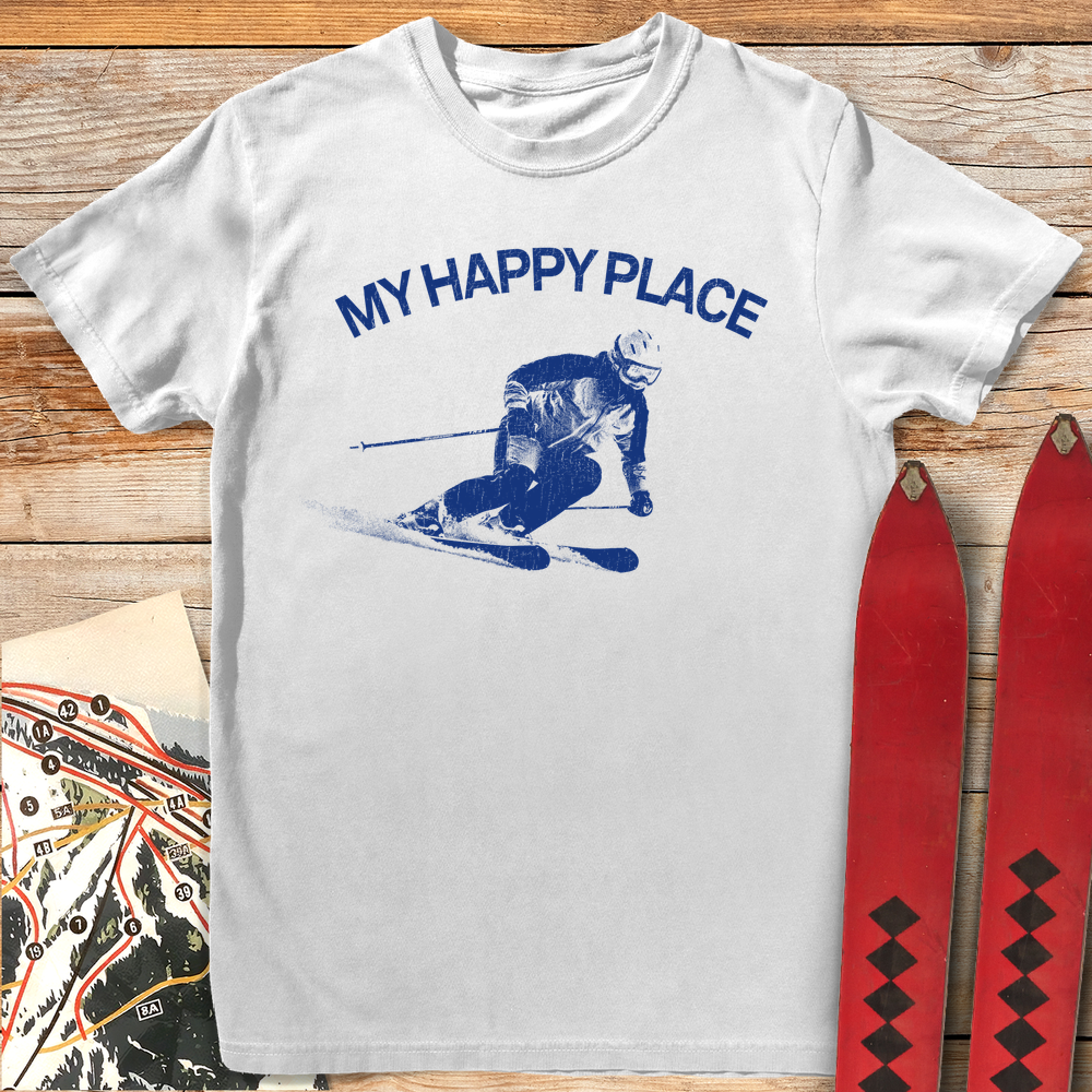 772 My Happy Place White - White
