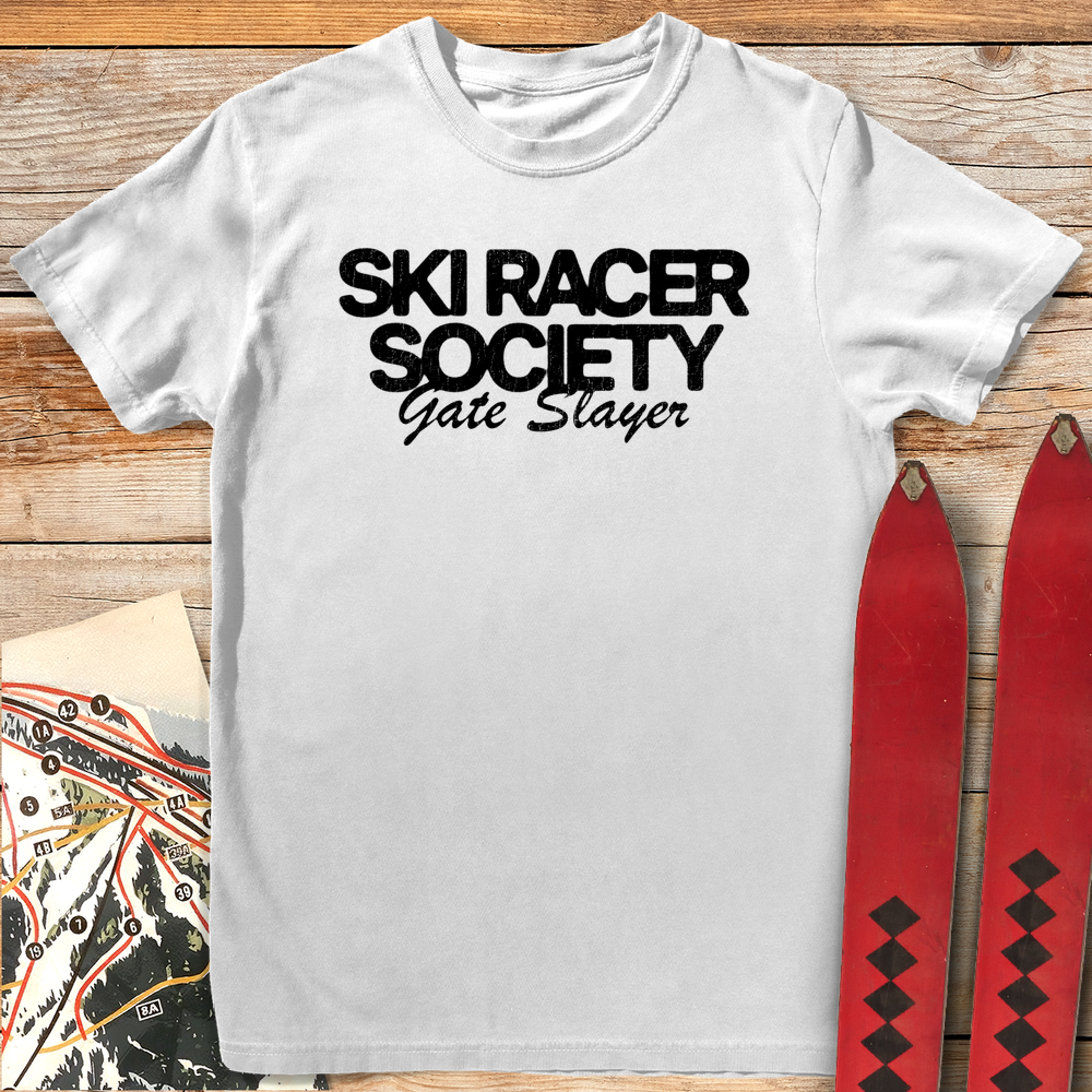 771 Ski Racer Society White - White
