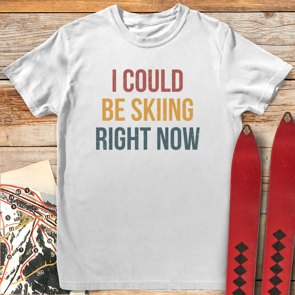 778 Could Be Skiing White - White