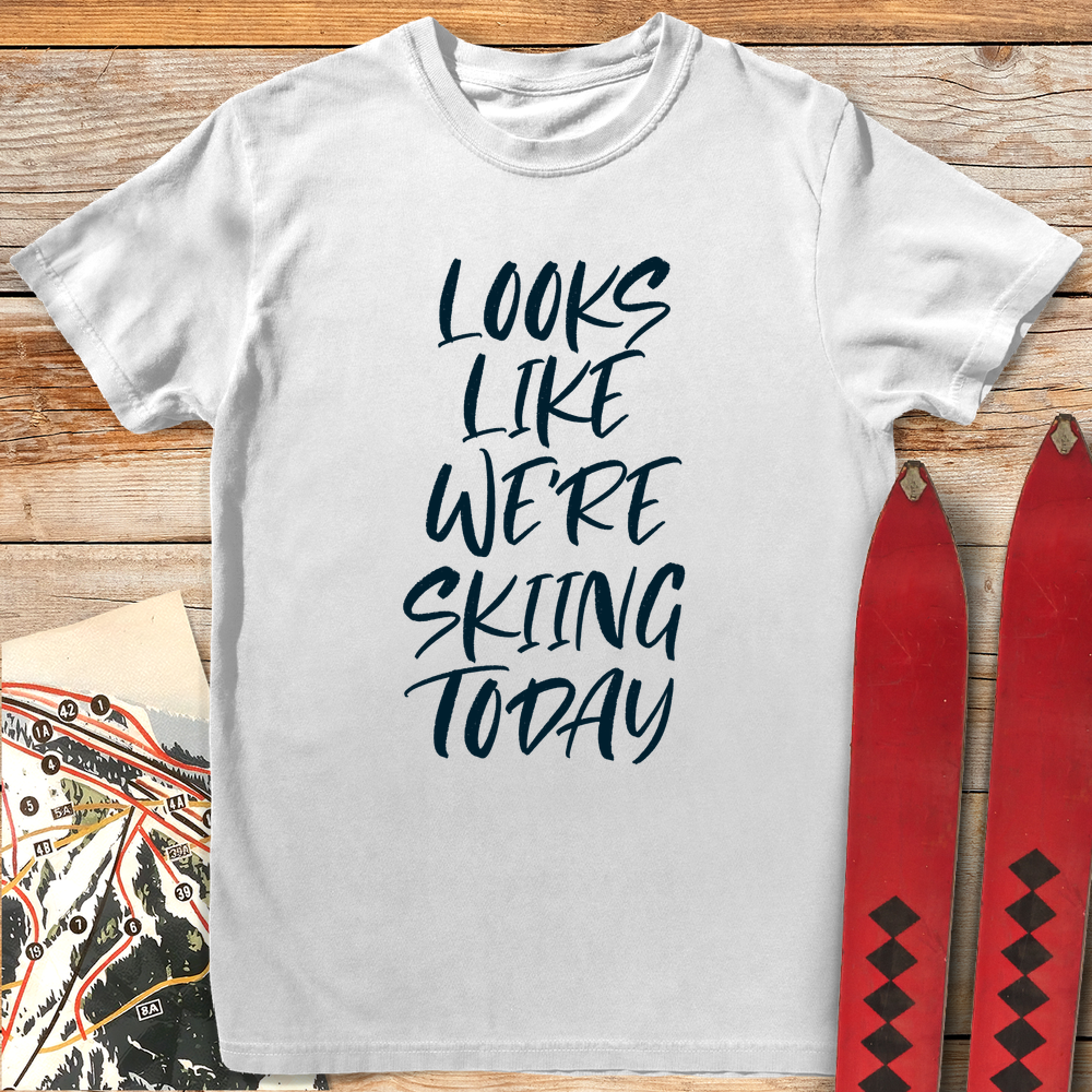 798 Skiing Today White - White