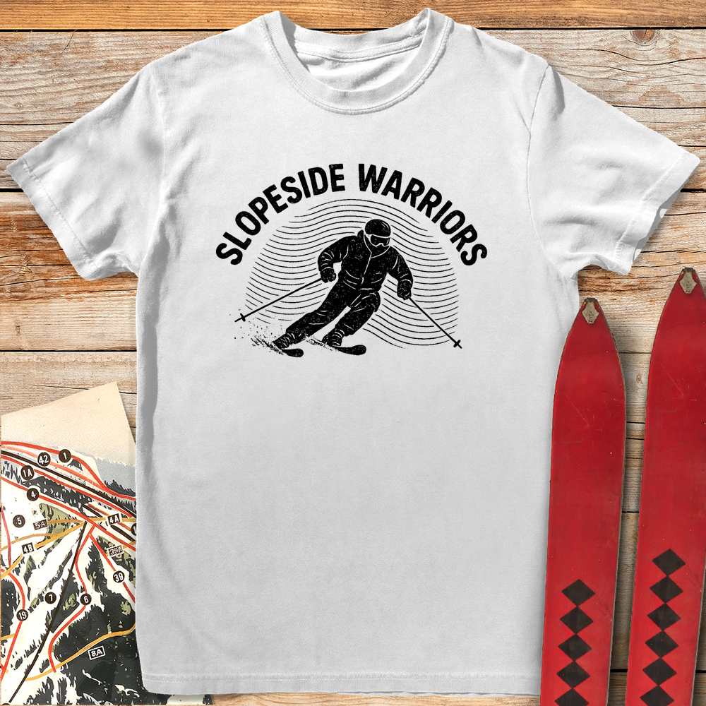 799 Slopeside Warriors White - White