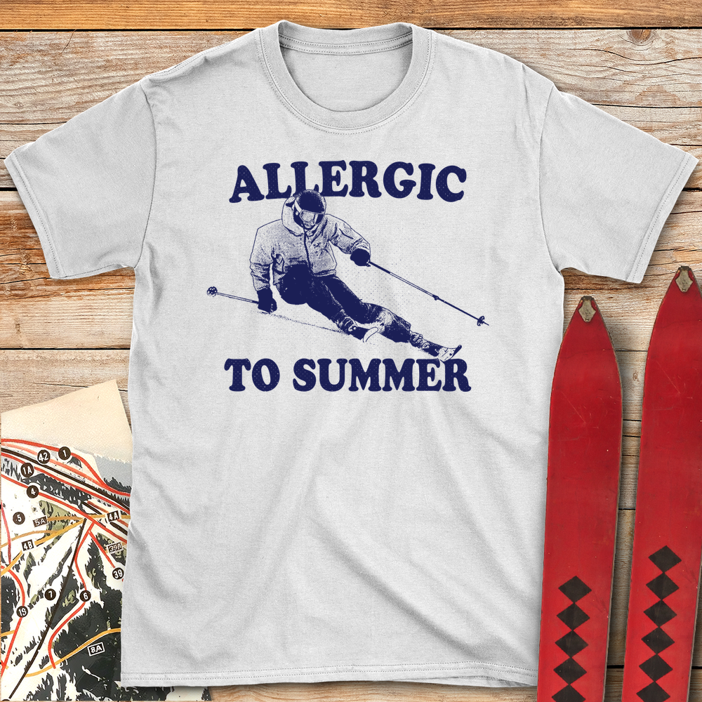 825 Allergic To Summer White - White